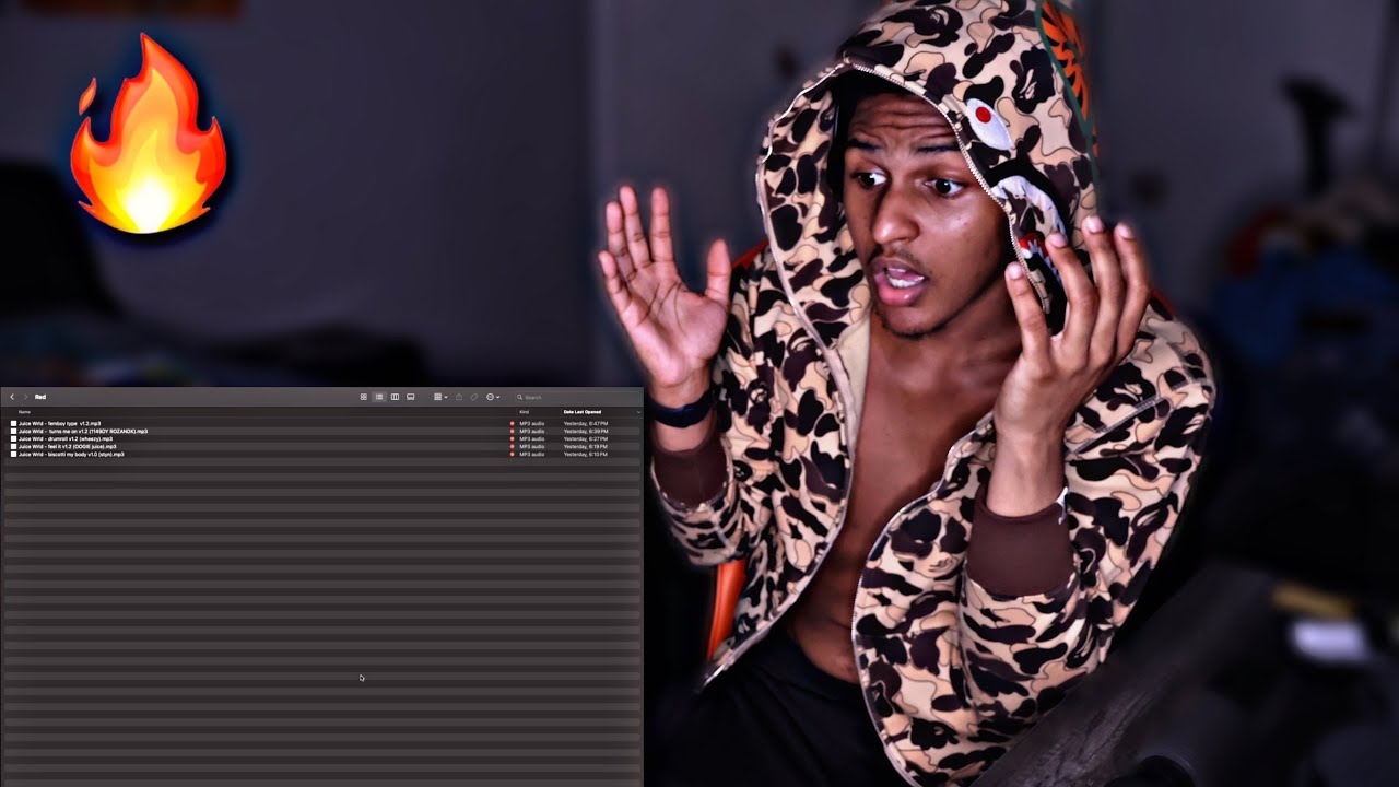 KYRO REACTS TO ALL 8/22 JUICE WRLD LEAKS (JUICE WRLD REACTION)
