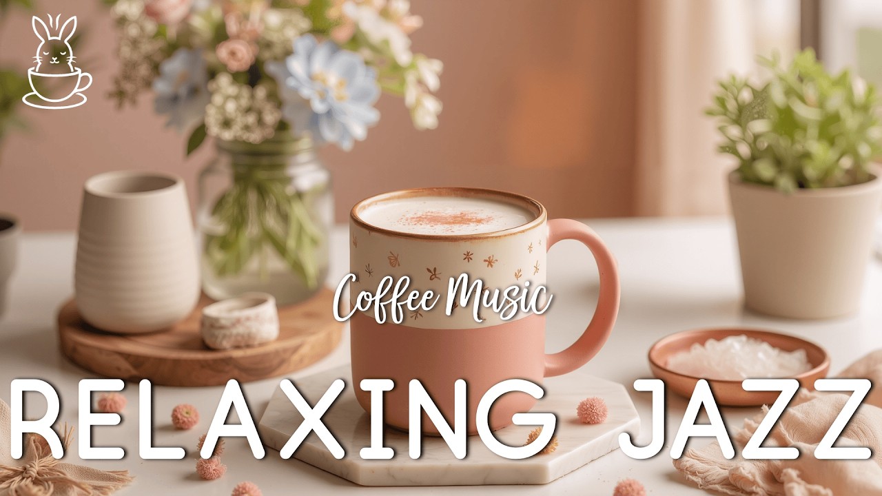 Spring Coffee Music ☕ Soft Relaxing Jazz & Positive Bossa Nova Instrumental for Happy Moods