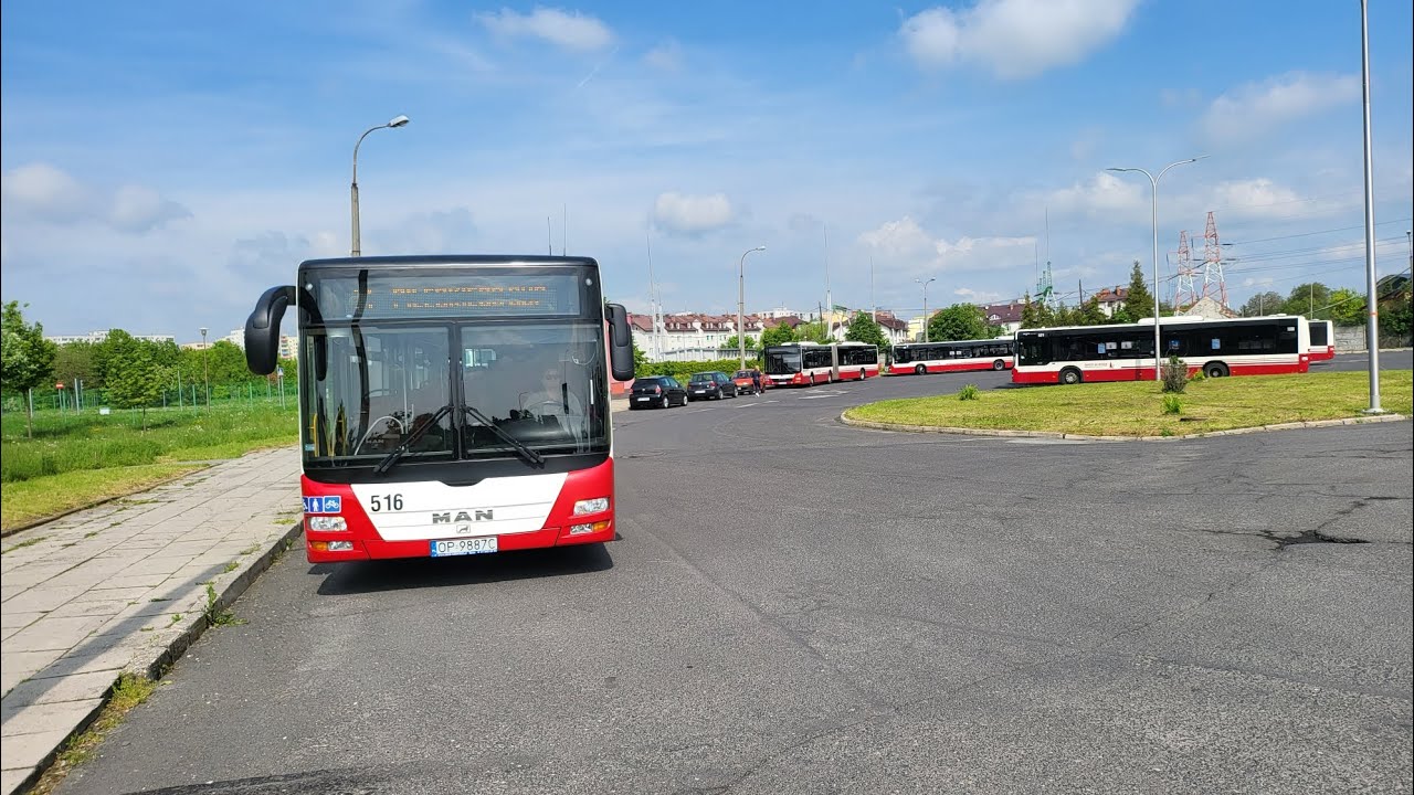 MAN NL283 Lion's City #516 (MZK Opole - linia 3)