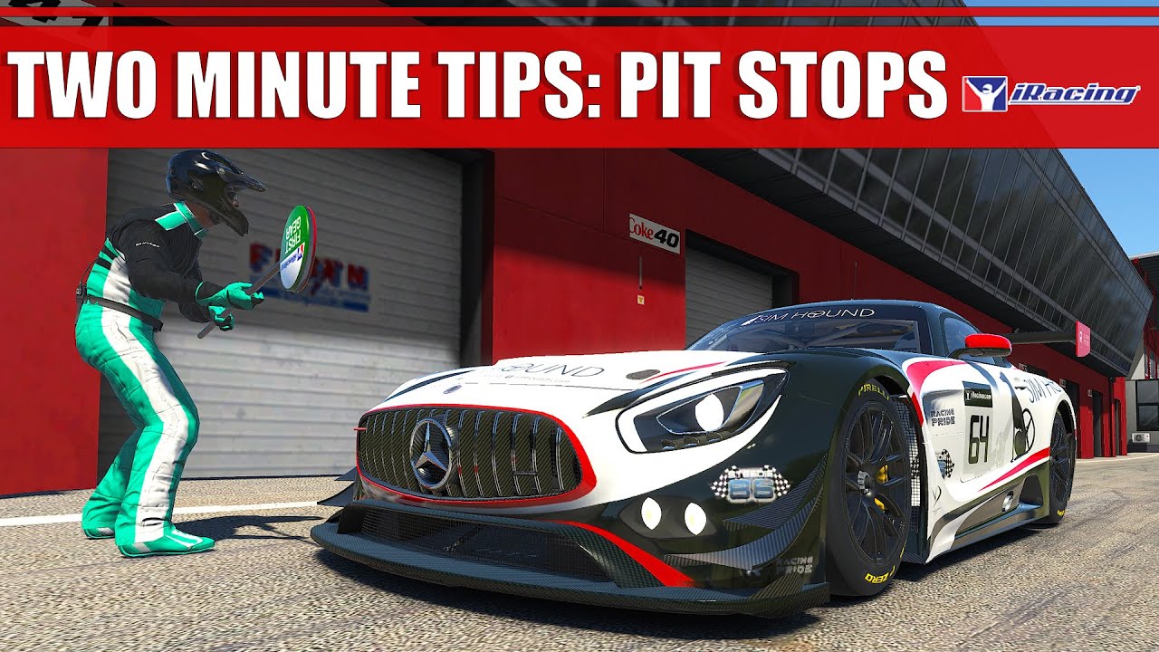 Quickly change your pit stop at the touch of a button | iRacing | Two Minute Tips