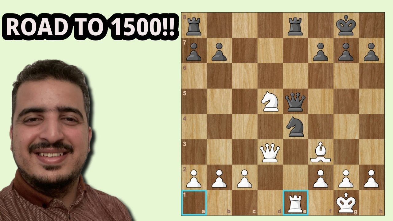 A Small Mistake Turned Into a Checkmate Trap ♟️😅 | Road to 1500  Ep.6