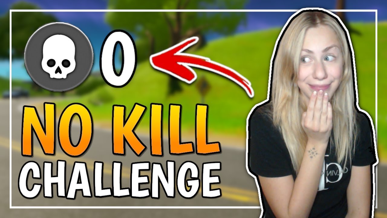 NO KILL CHALLENGE *HARD MODE* (FORTNITE DANSK)