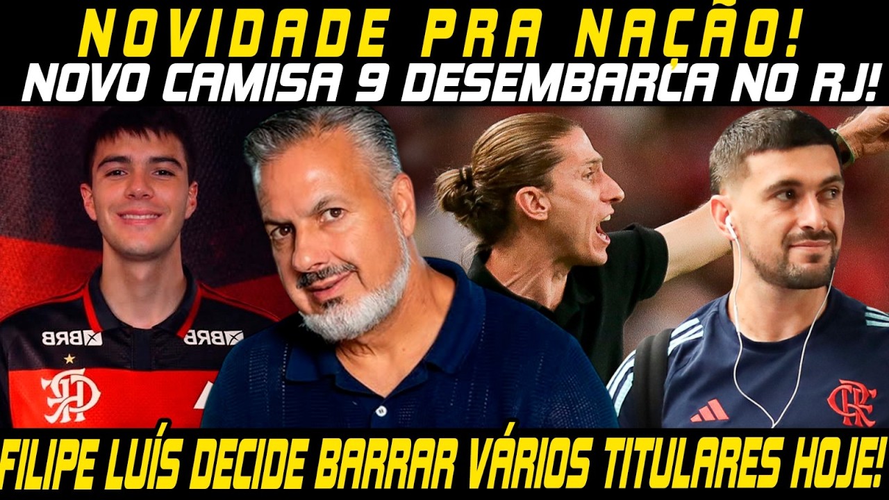 🚨EXCLUSIVO!🚨NOVO REFORÇO DESEMBARCA NO RJ AMANHÃ!🚨DECISÃO TOMADA!🚨TITULARES AMEAÇADOS HOJE!🚨
