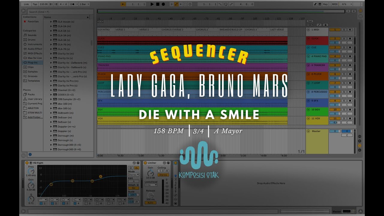 Lady Gaga, Bruno Mars - Die With A Smile (Sequencer)