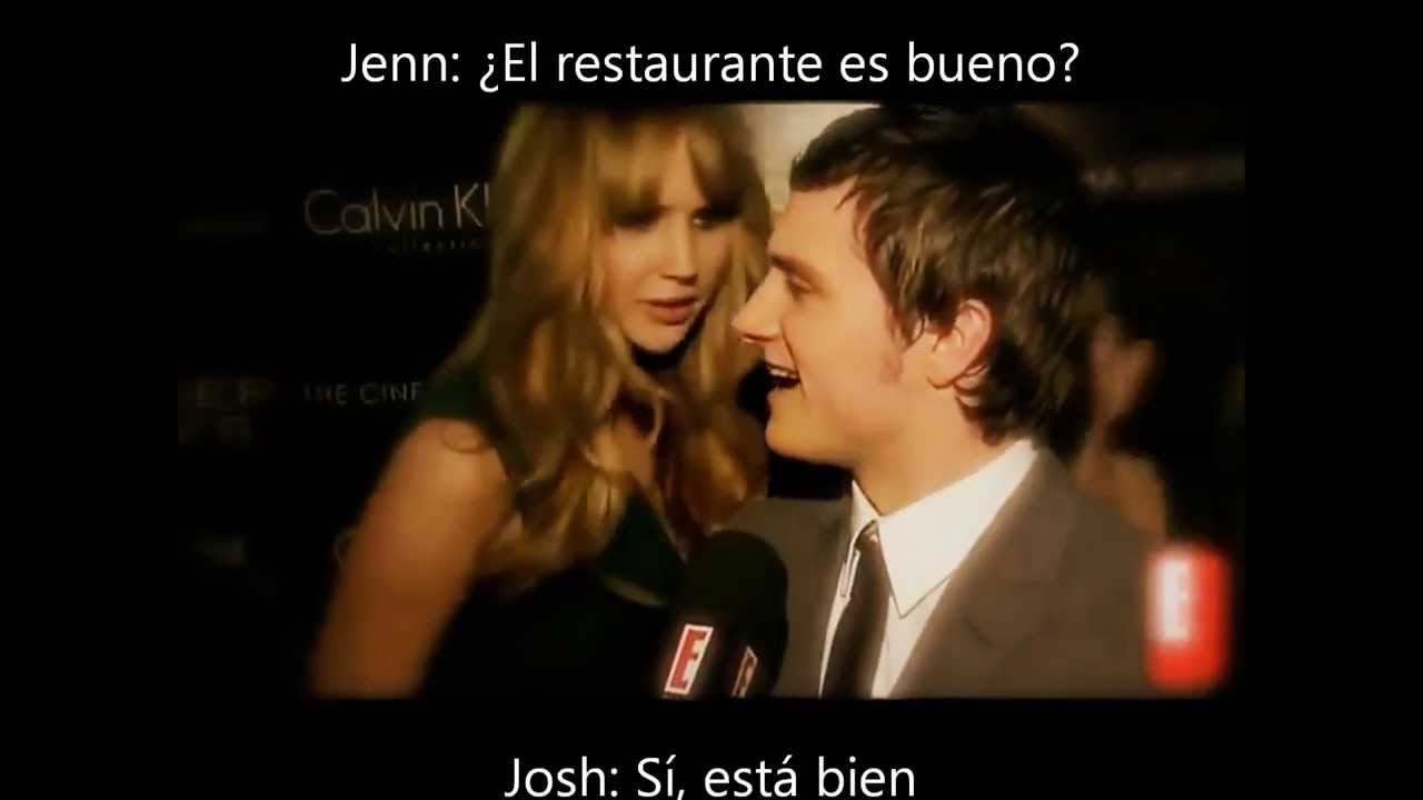 Mejores momentos de Josh Hutcherson y Jennifer Lawrence {Subtitulado en Español}