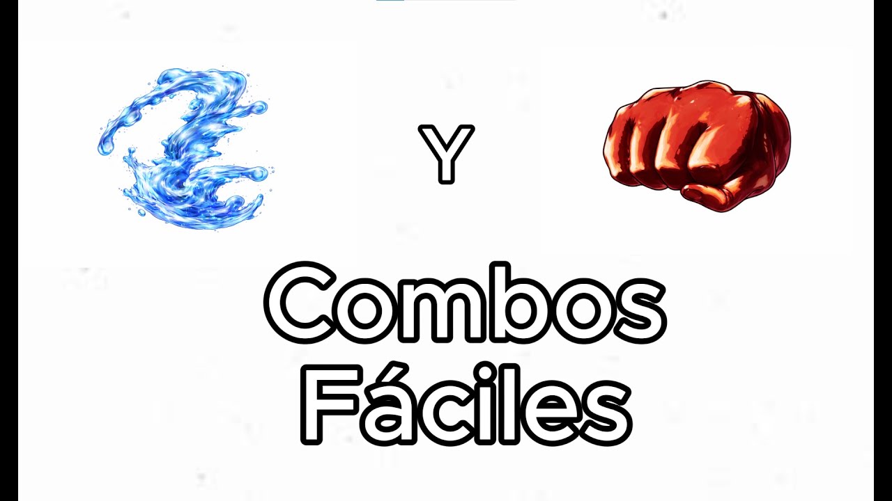 Combos fáciles con Garou y Zaitama en TSB