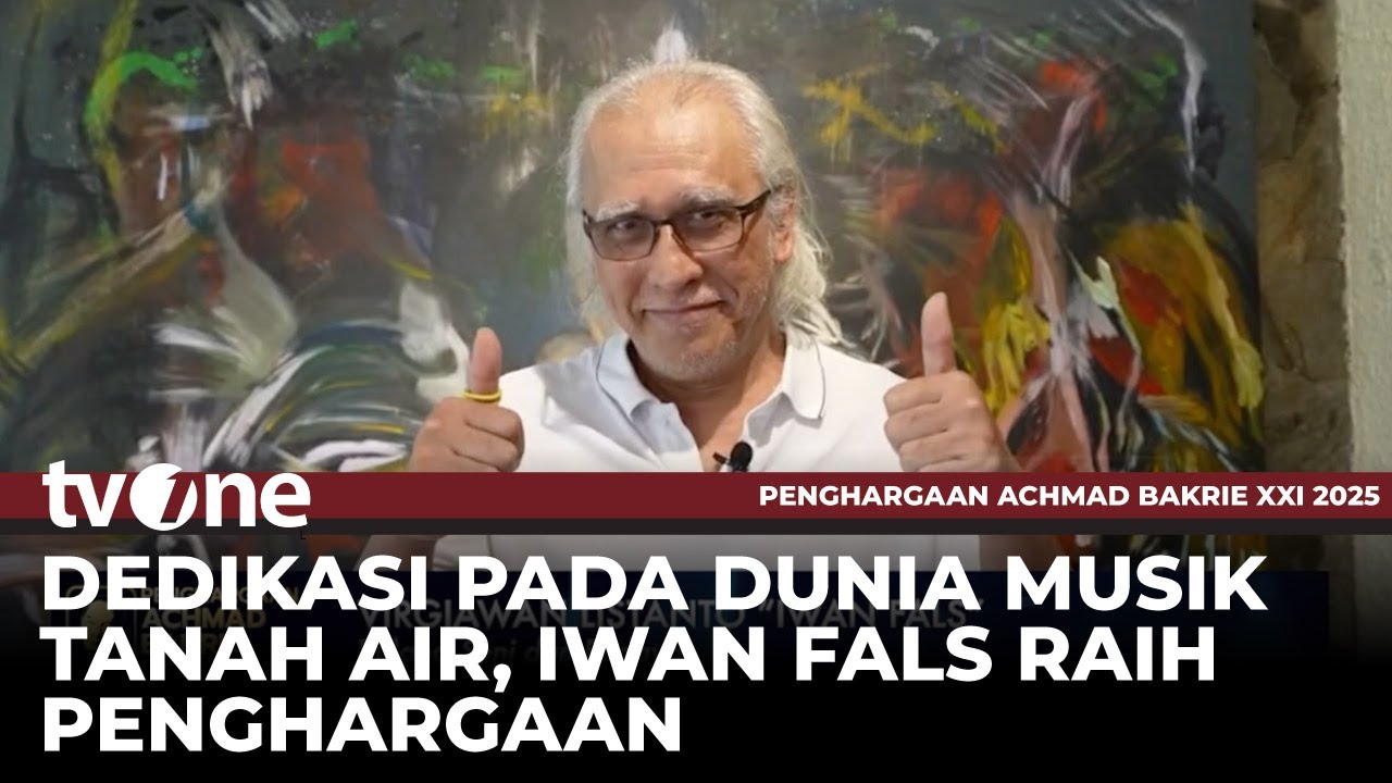 Iwan Fals Raih Penghargaan Bidang Seni & Budaya | tvOne