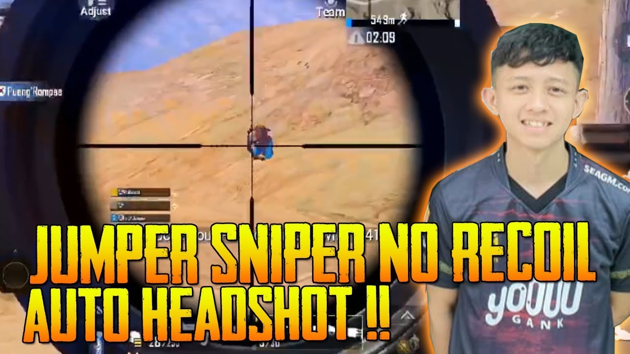 Jumper Best Sniper No Recoil Auto Headshot | Jumper Gameplay | PUBG Mobile