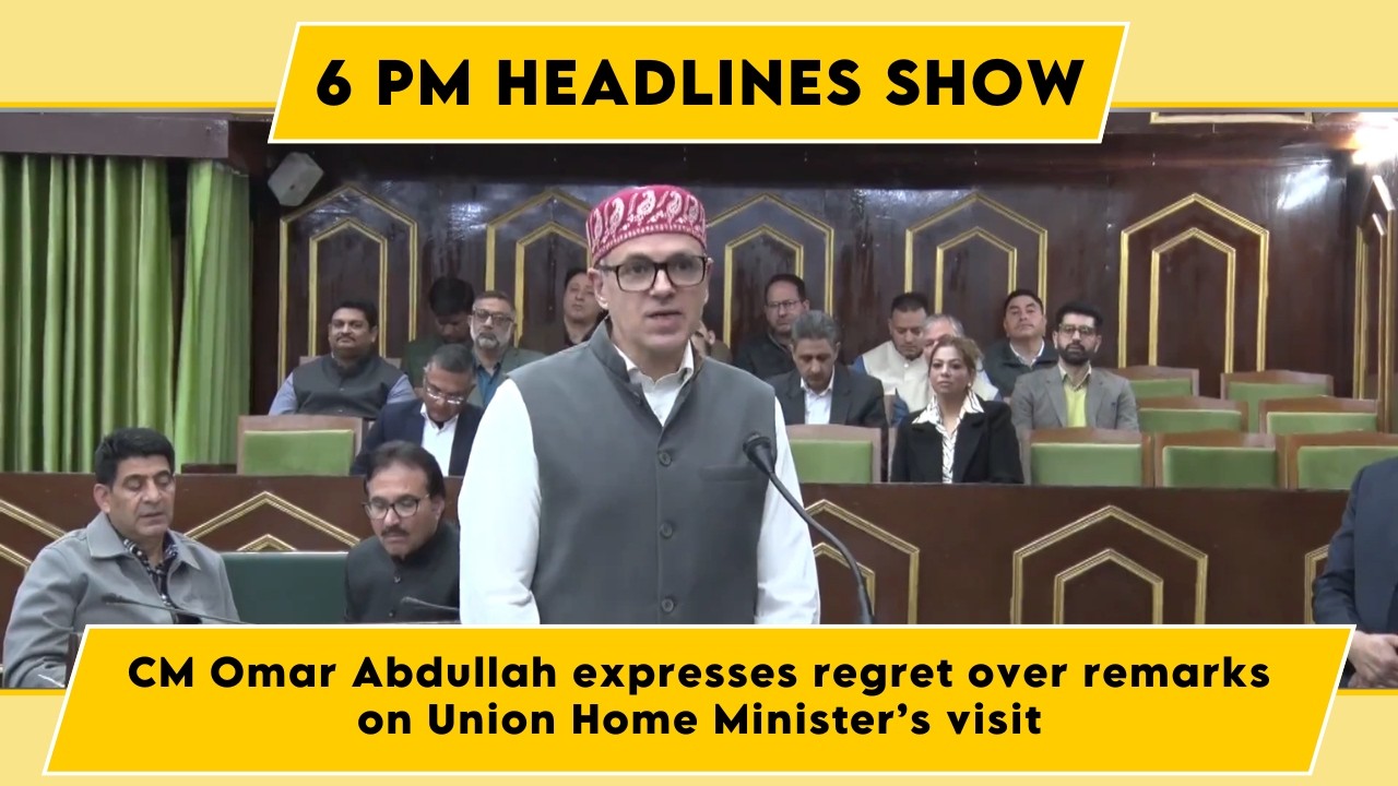 Watch: CM Omar Abdullah expresses regret over remarks on Union Home Minister’s visit