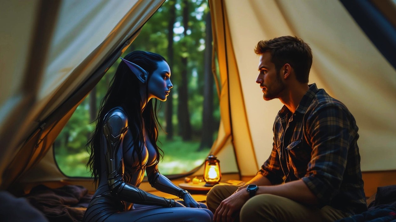 I Thought I Was Alone in The Woods-Suddenly The Wildest Alien Woman in The Galaxy Burst into My Tent