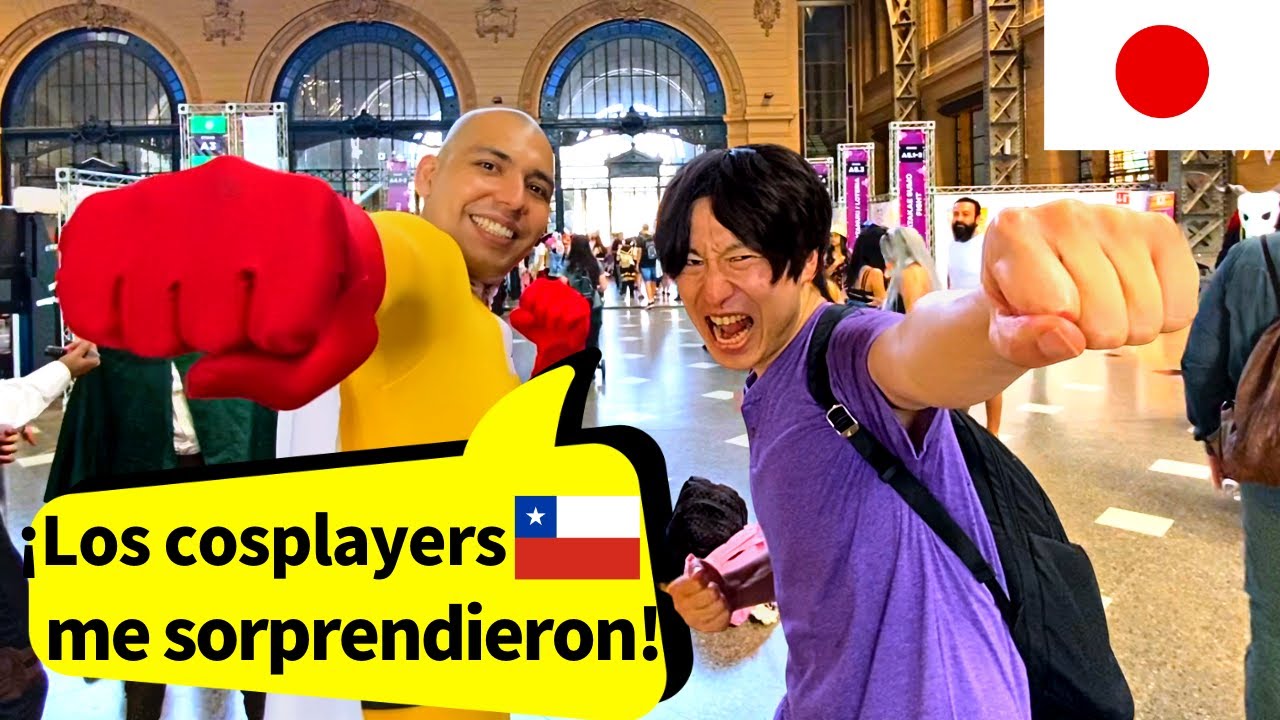 JAPONÉS va a la ANIME EXPO en CHILE por primera vez