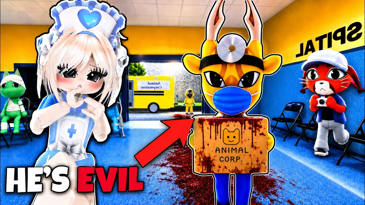 НОВОЕ ОБНОВЛЕНИЕ Animal Hospital &mdash; ЭТО БЕЗУМИЕ: одиночный геймплей в Roblox