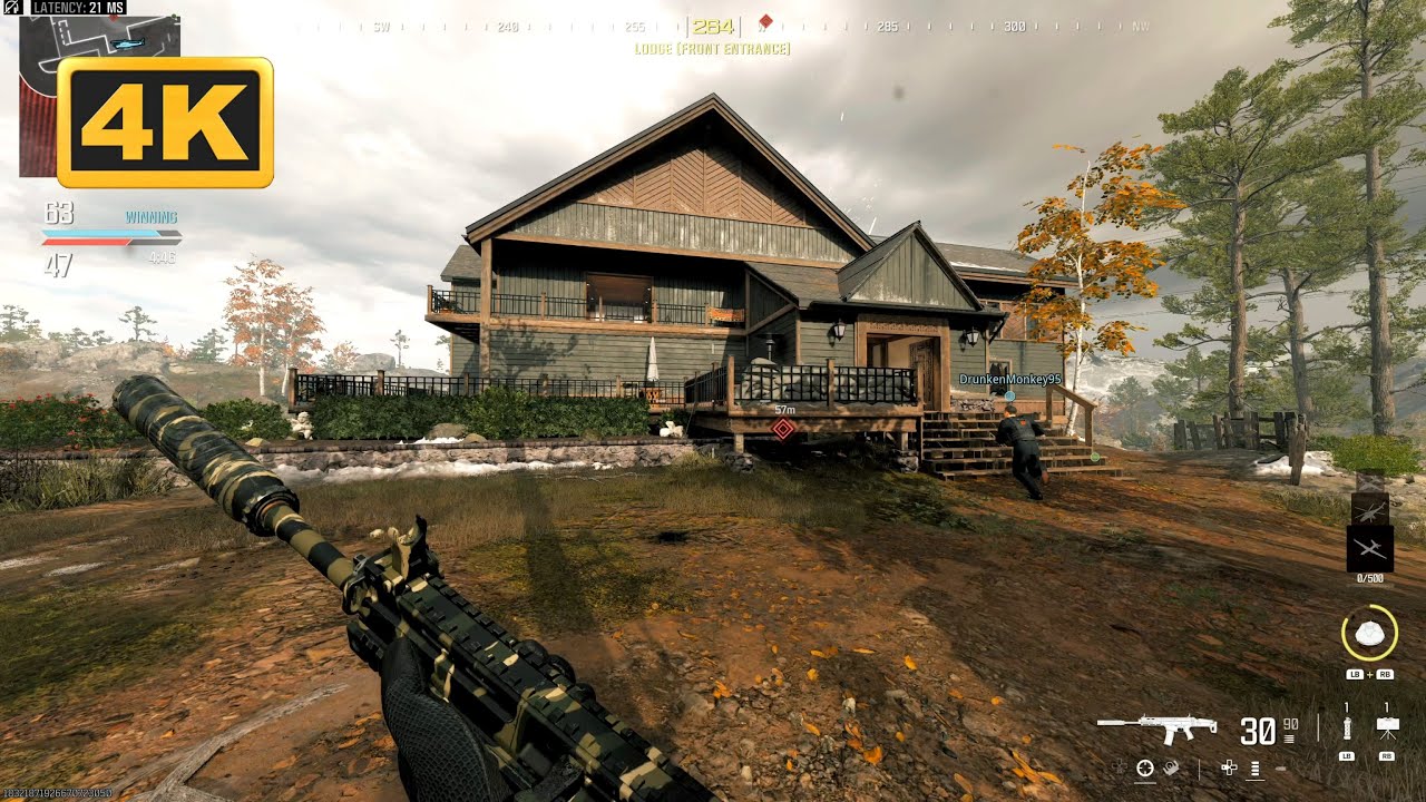 Call of Duty Modern Warfare 3 Multiplayer Estate Gameplay 4K