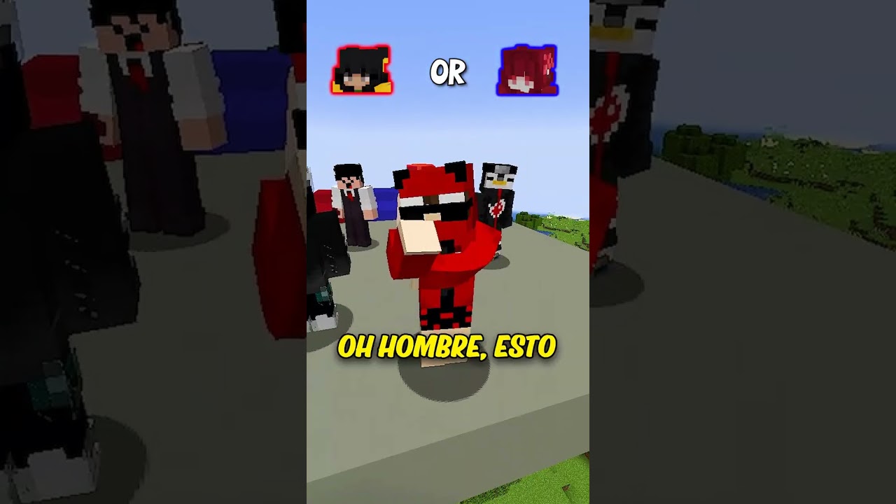 &iexcl;Minecraft, elige bien o muere! ⛏️  #shorts