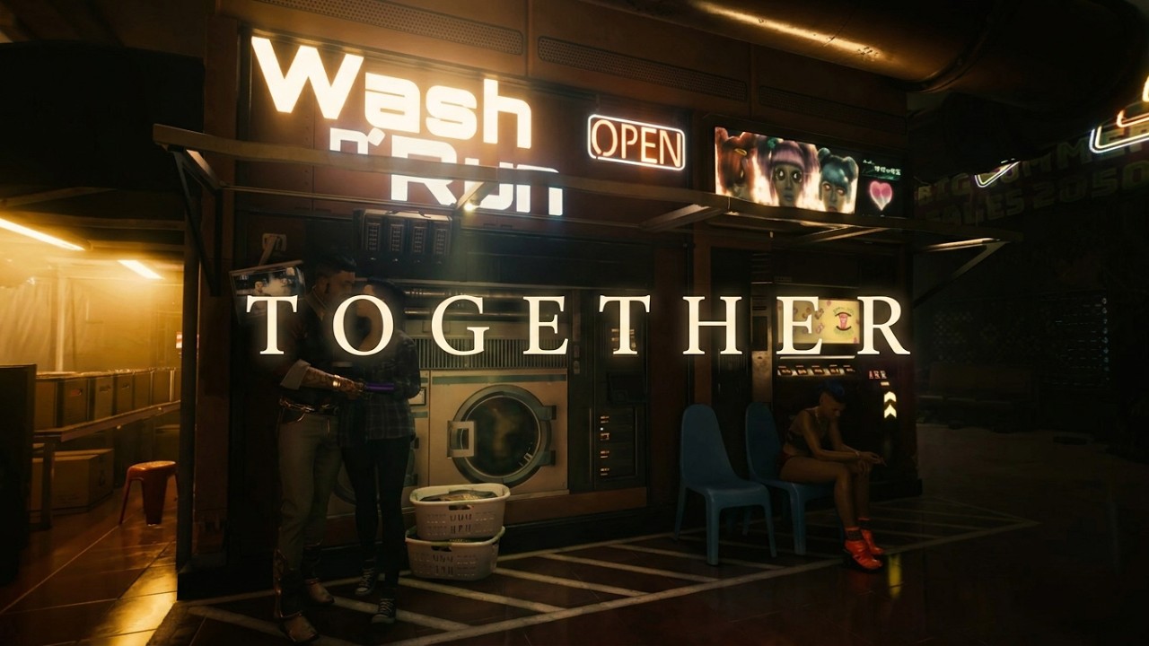 Laundry Night | Quiet Corners of Night City