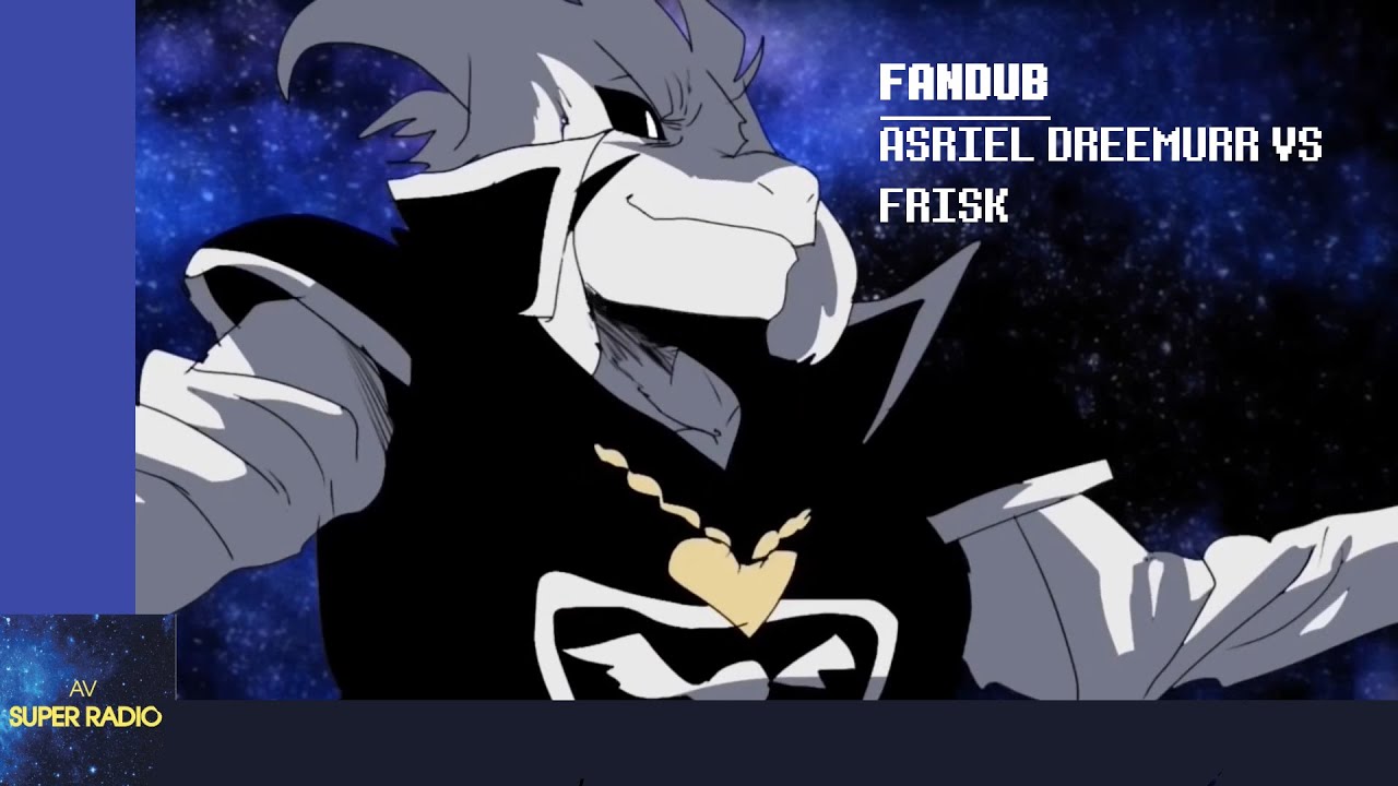 Undertale Animacion - Asriel Vs Frisk - Fandub Español