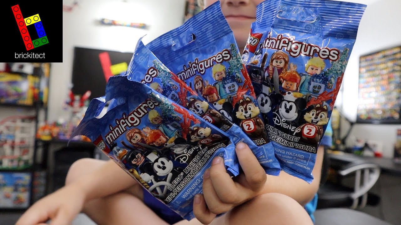 Opening LEGO Disney Series 2 MINIFINGERS (4 Packs)