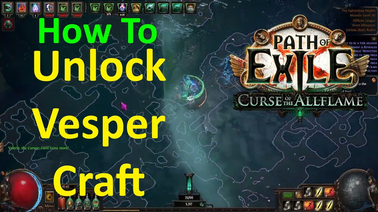 how to UNLOCK vesper allflame crafting - PoE 3.29 ALLFLAME League 1391