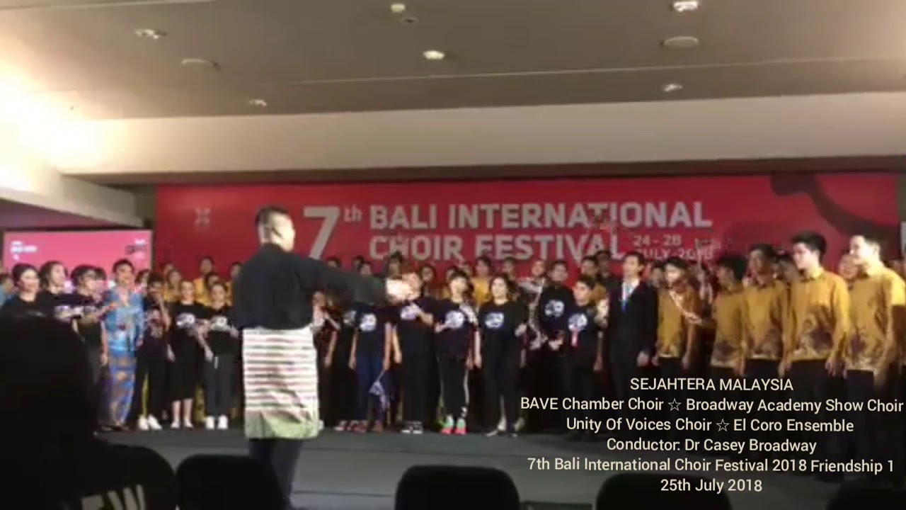 SEJAHTERA MALAYSIA by Johari Saleh @ BICF2018 | Malaysian Choirs @ BICF