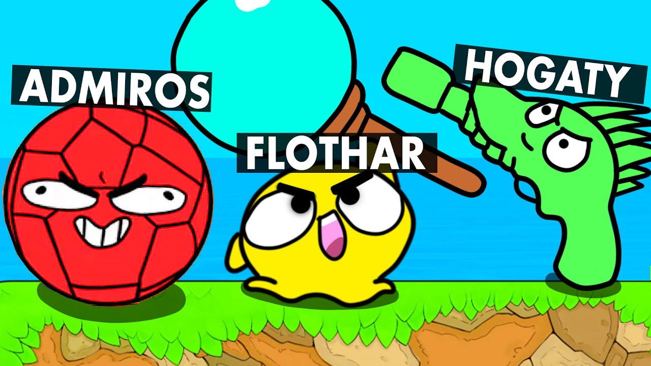 Każdy z nas wybrał ULUBIONĄ BROŃ! ADMIROS vs FLOTHAR vs HOGATY - Bopl Battle