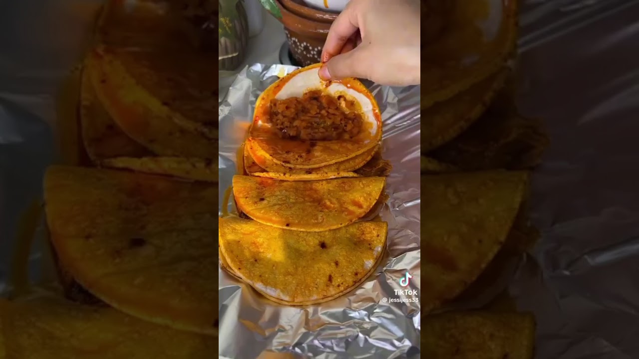 como preparar unos ricos tacos sudados #tacos #chef #viral