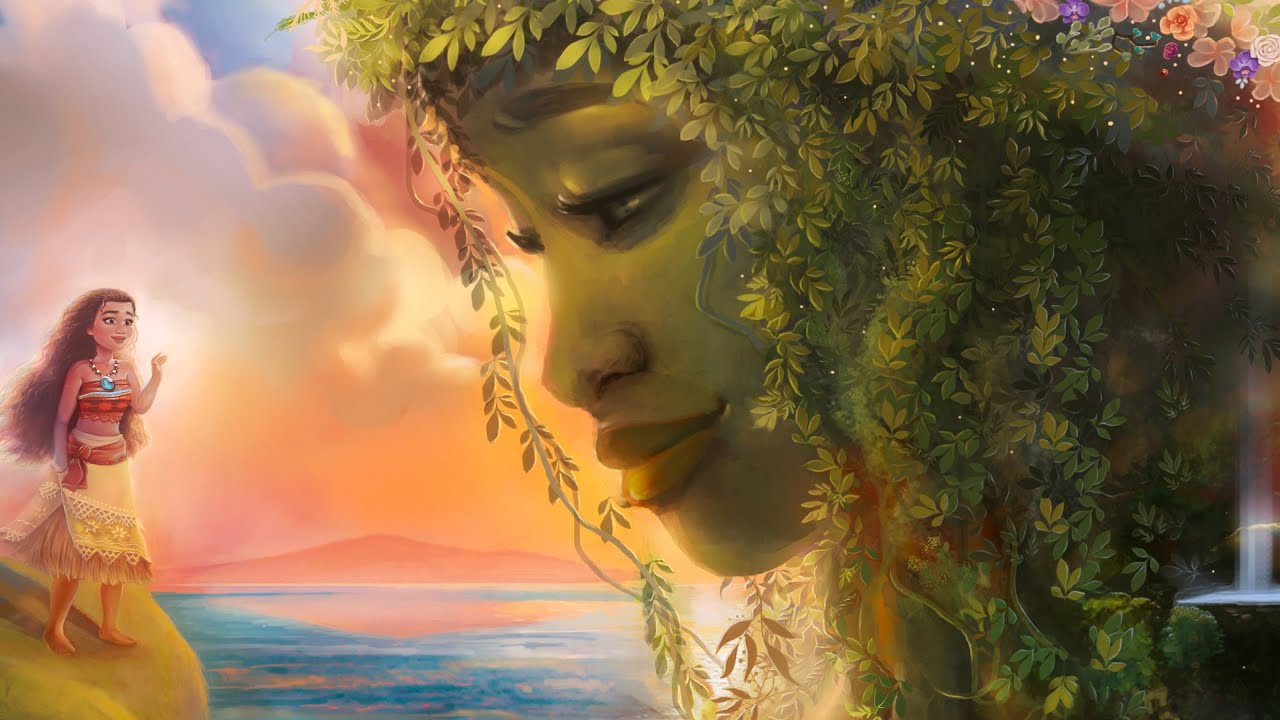 This MOANA Art is a Whole Goddess 😍