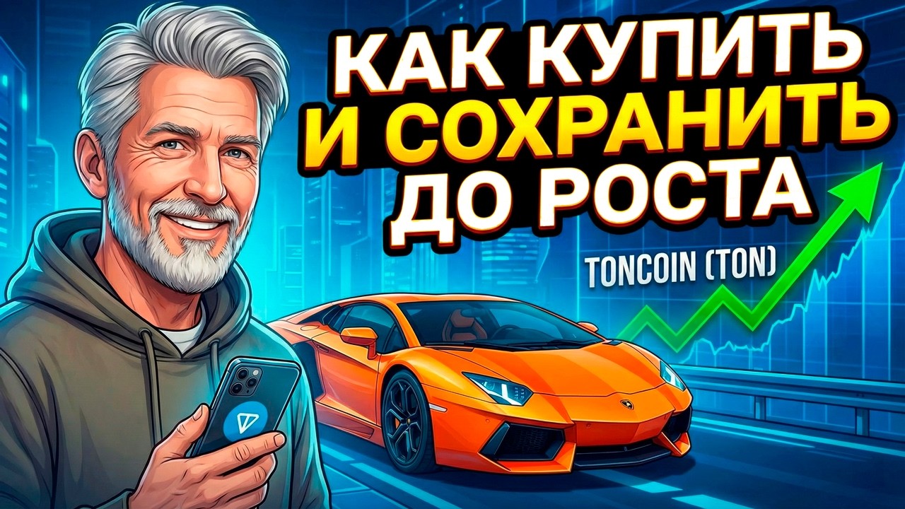 Toncoin TON на долгосрок | КАК КУПИТЬ И СОХРАНИТЬ ДО РОСТА