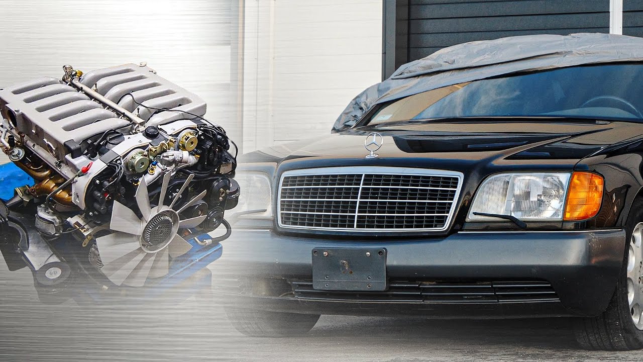 Реставрация 6.0 V12 от начала до конца — Mercedes W140 S600 — часть 4