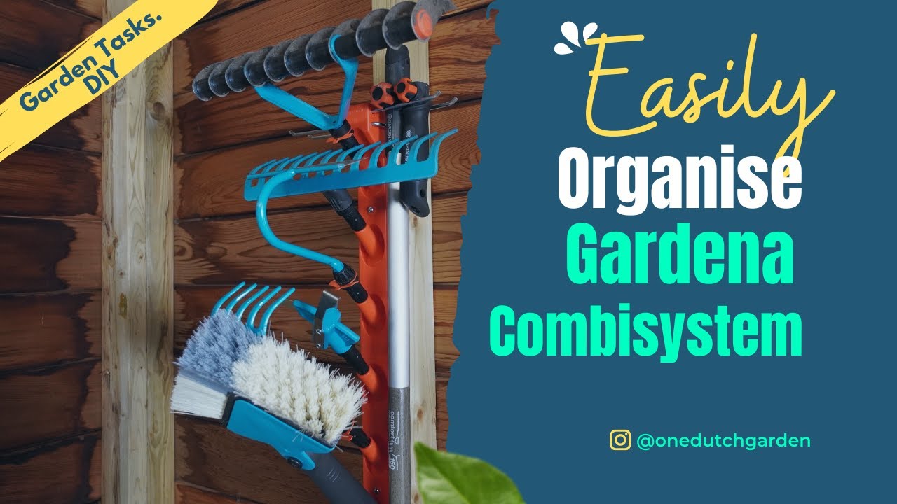 Easiest way to organise Gardena Combi System