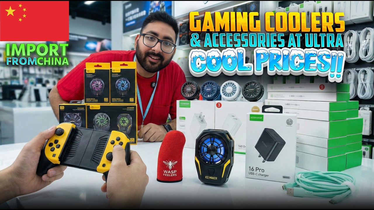 Mobile Gaming Cooling Fans, Controllers & Gloves | China Wholesale