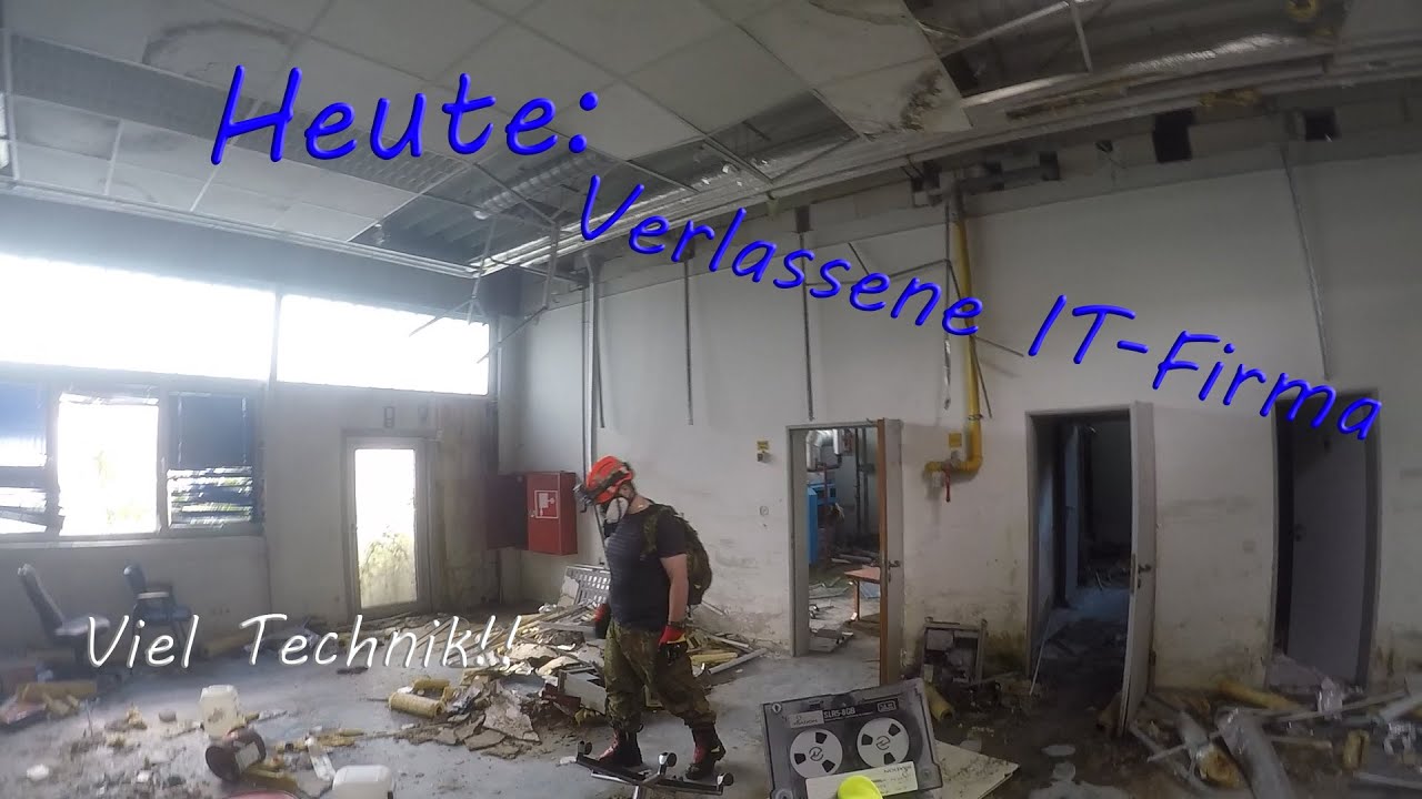 Ein schönes Umfeld für Technik-Nerds | Verlassene IT-Firma