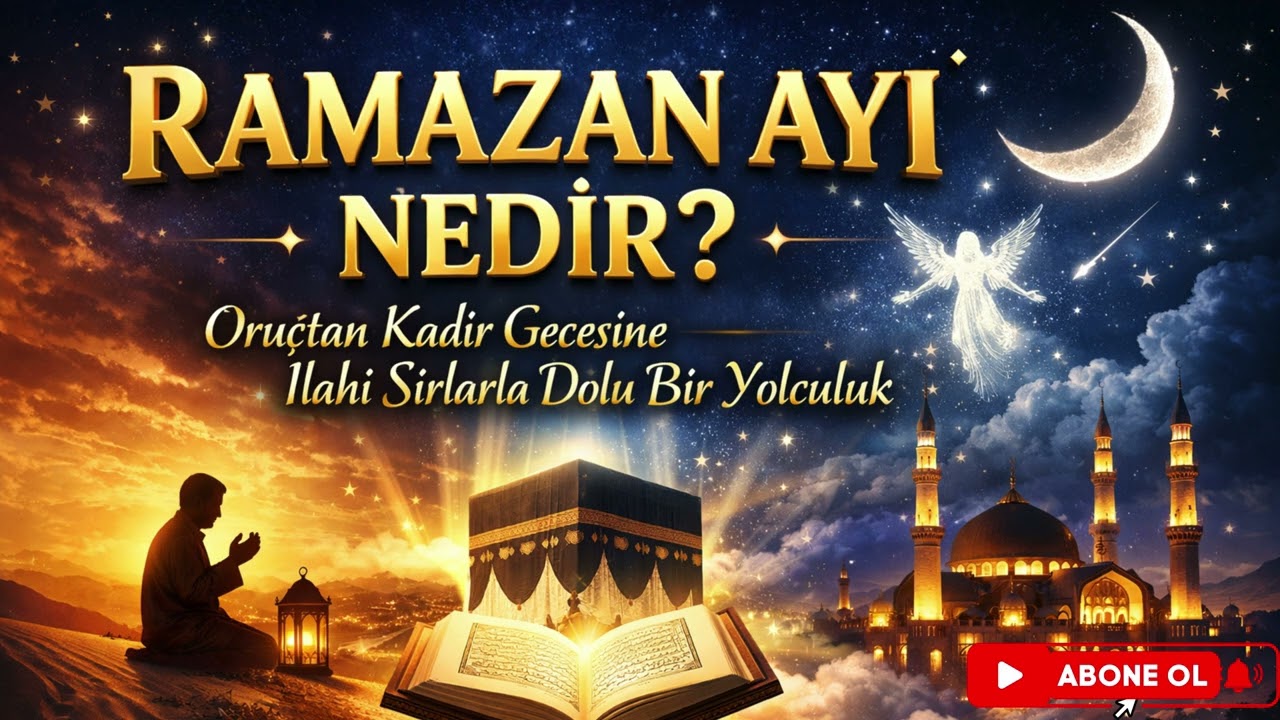 Ramazan Ayı Nedir? Oruçtan Kadir Gecesine İlahi Sırlarla Dolu Bir Yolculuk