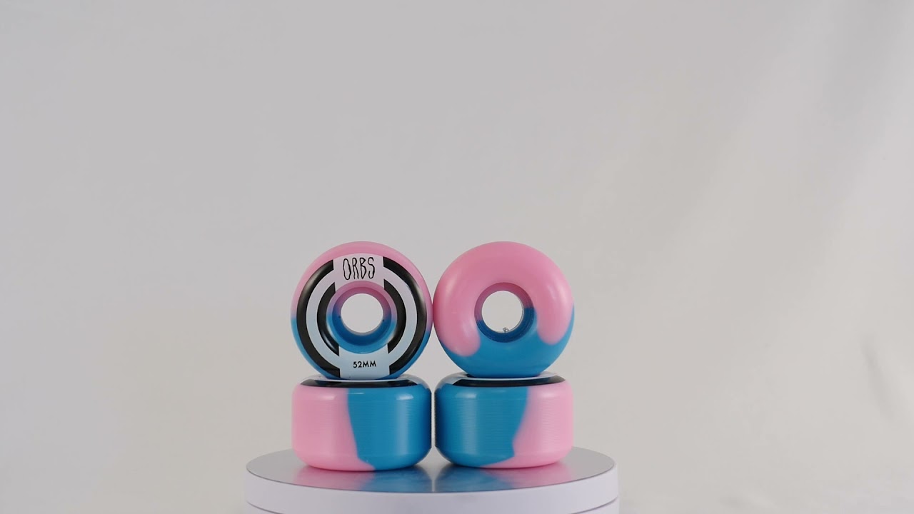 WELCOME ORBS APPARITIONS SPLITS 99A WHEELS PINK/BLUE 52MM
