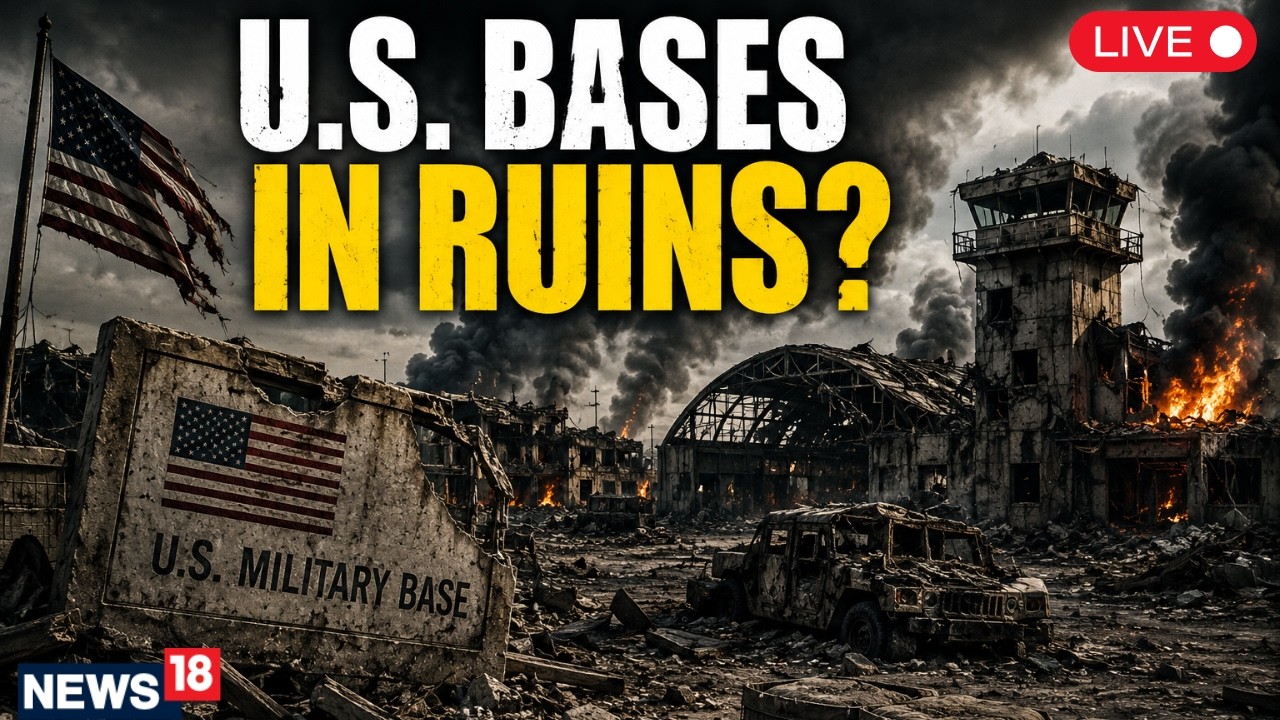 LIVE: Iranian Strikes Inflict Heavy Damage on US Bases, Pentagon Reassesses Strategy | N18G