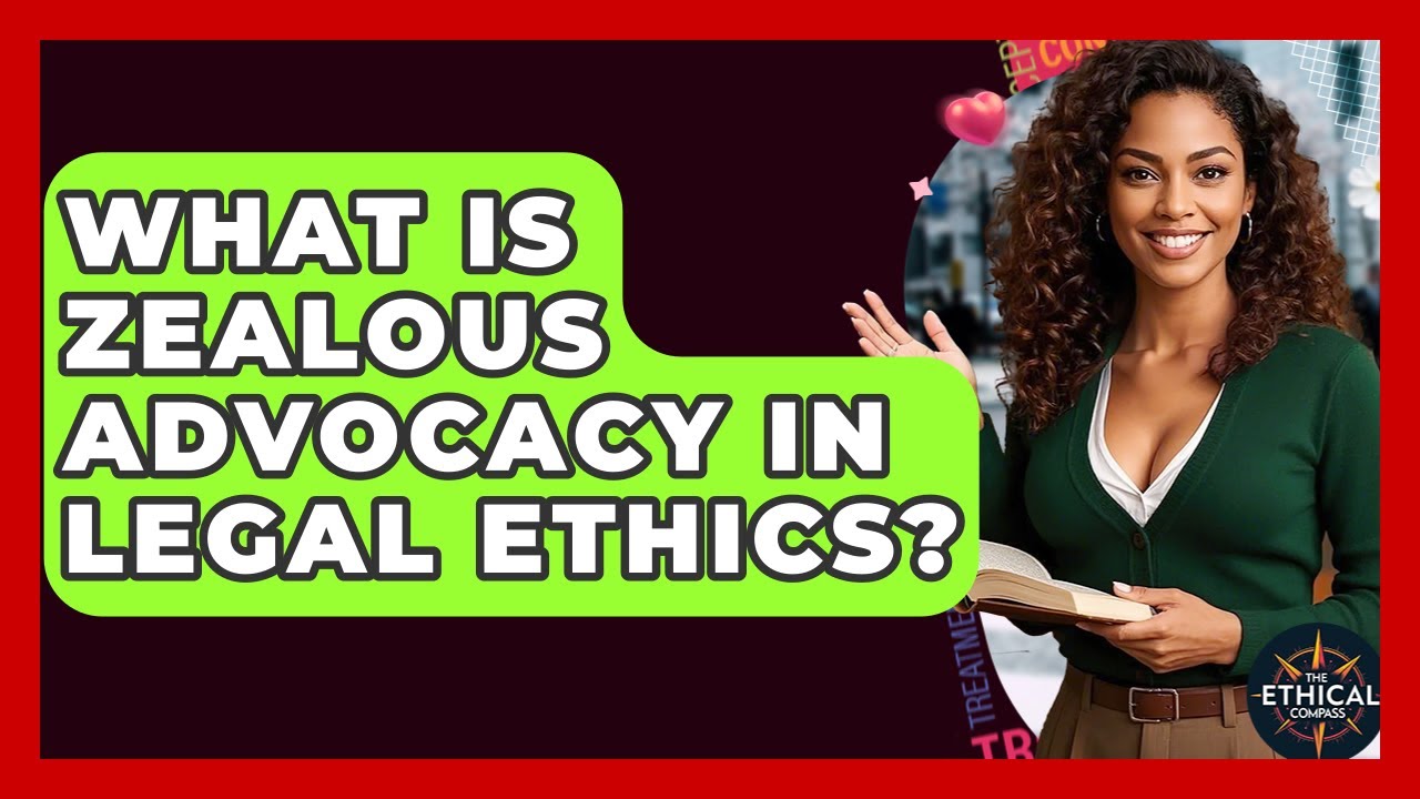 What Is Zealous Advocacy In Legal Ethics? - The Ethical Compass