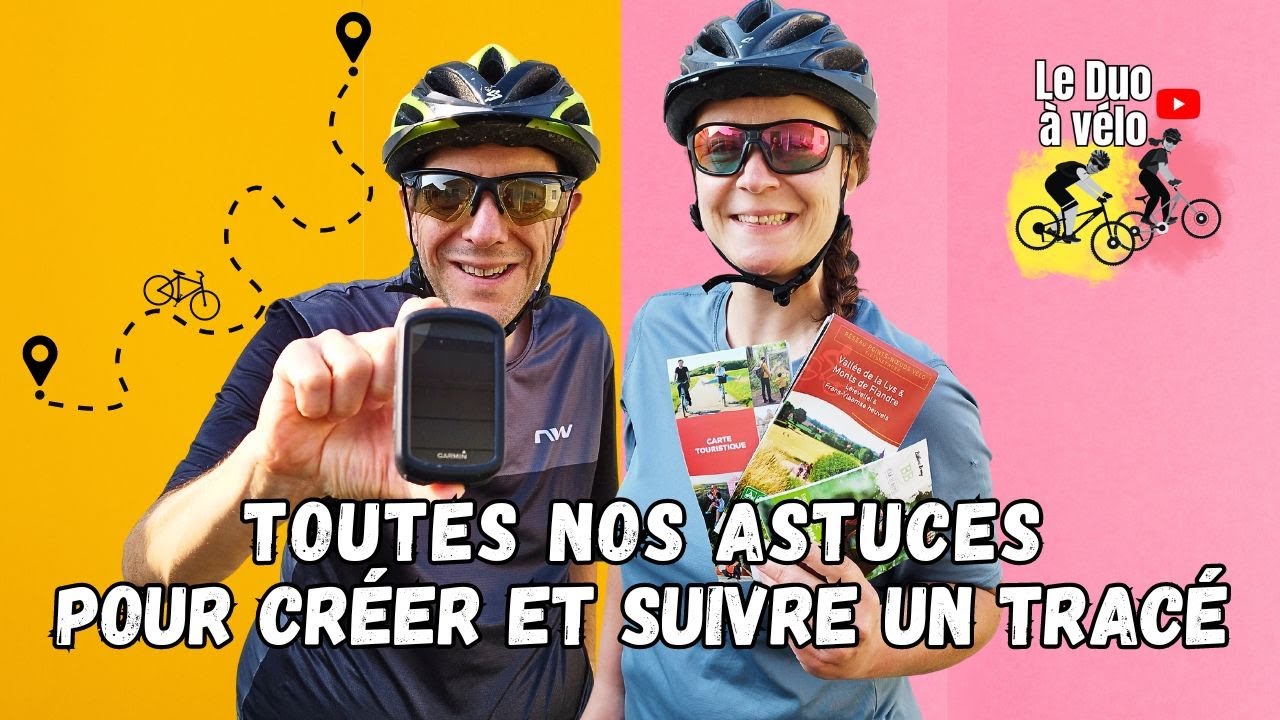 Toutes nos astuces pour créer des tracés vélo/VTT et les suivre avec les GPS Garmin Edge !