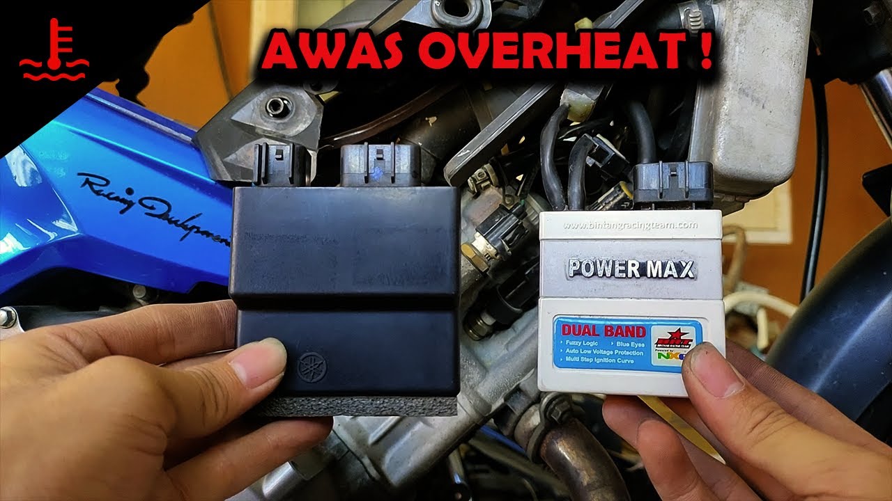 FAN RADIATOR CDI STANDAR VS CDI BRT POWERMAX, NJMX BORE UP 62mm 177cc MESIN PANAS - HINDARI OVERHEAT
