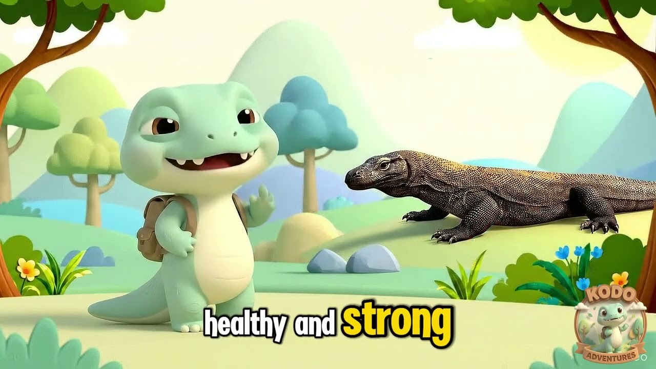 This is not a movie monster… it’s REAL 😱Meet the Komodo Dragon — nature’s deadliest lizard.