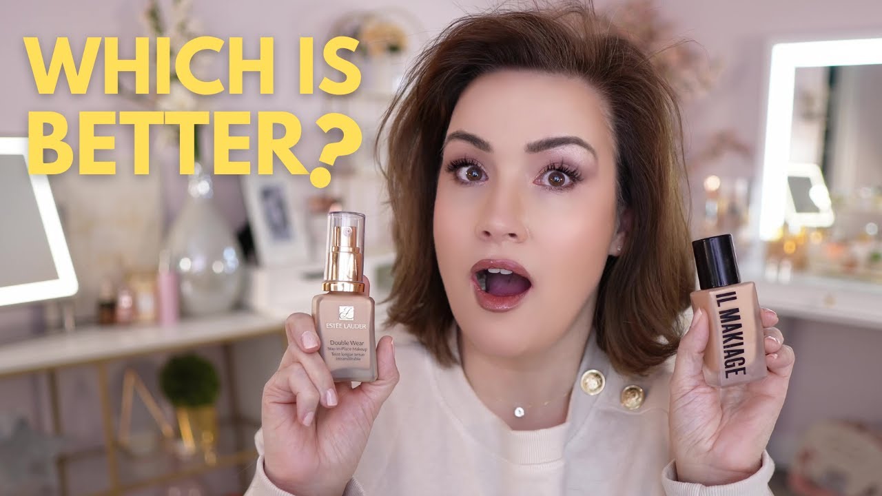 Estee Lauder Double Wear против Il Makiage Проснулась вот так!