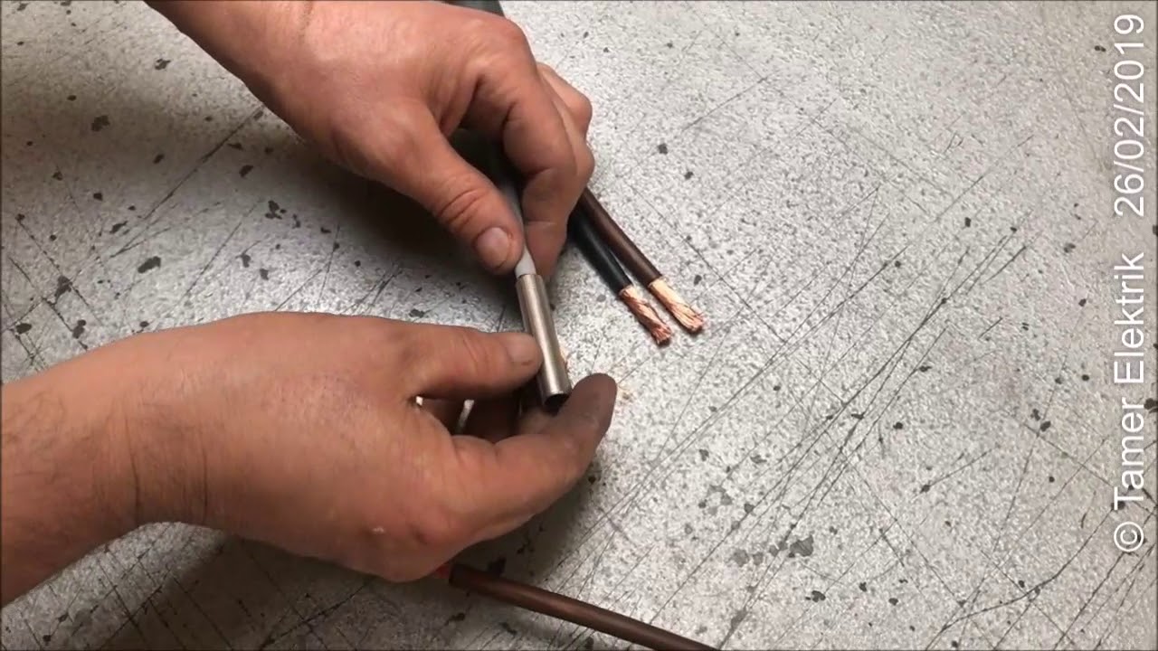 1kv Isı Büzüşmeli Ek Muf Montajı