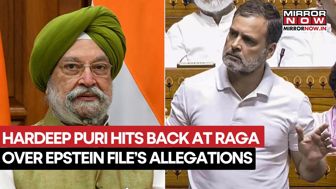 Hardeep Puri Slams Rahul Gandhi For Allegation Over Epstein Files, Call Accusations Baseless