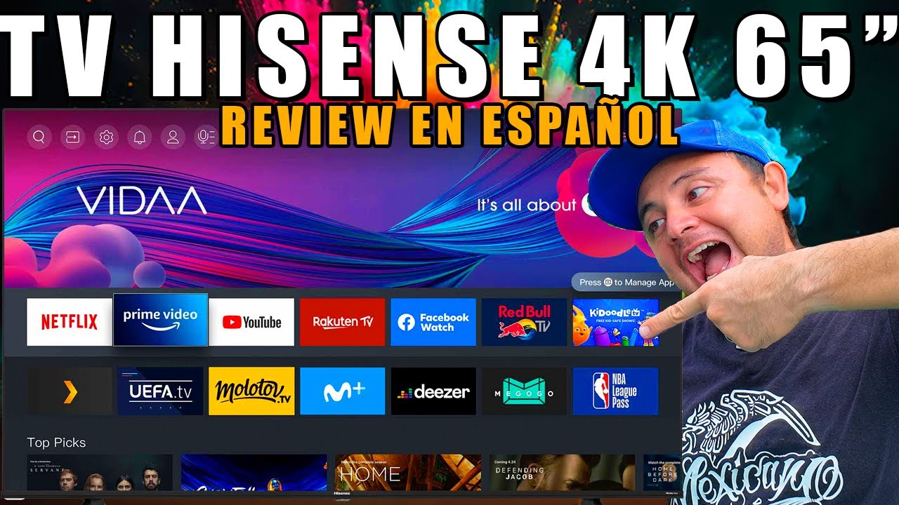 Pantalla HISENSE 65 pulgadas 4K - BARATA y EXCELENTE CALIDAD