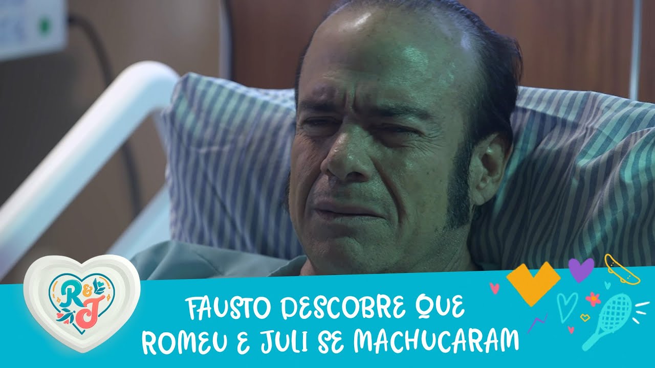 Fausto chora ao descobrir situação de Romeu e Julieta | A Infância de Romeu e Julieta