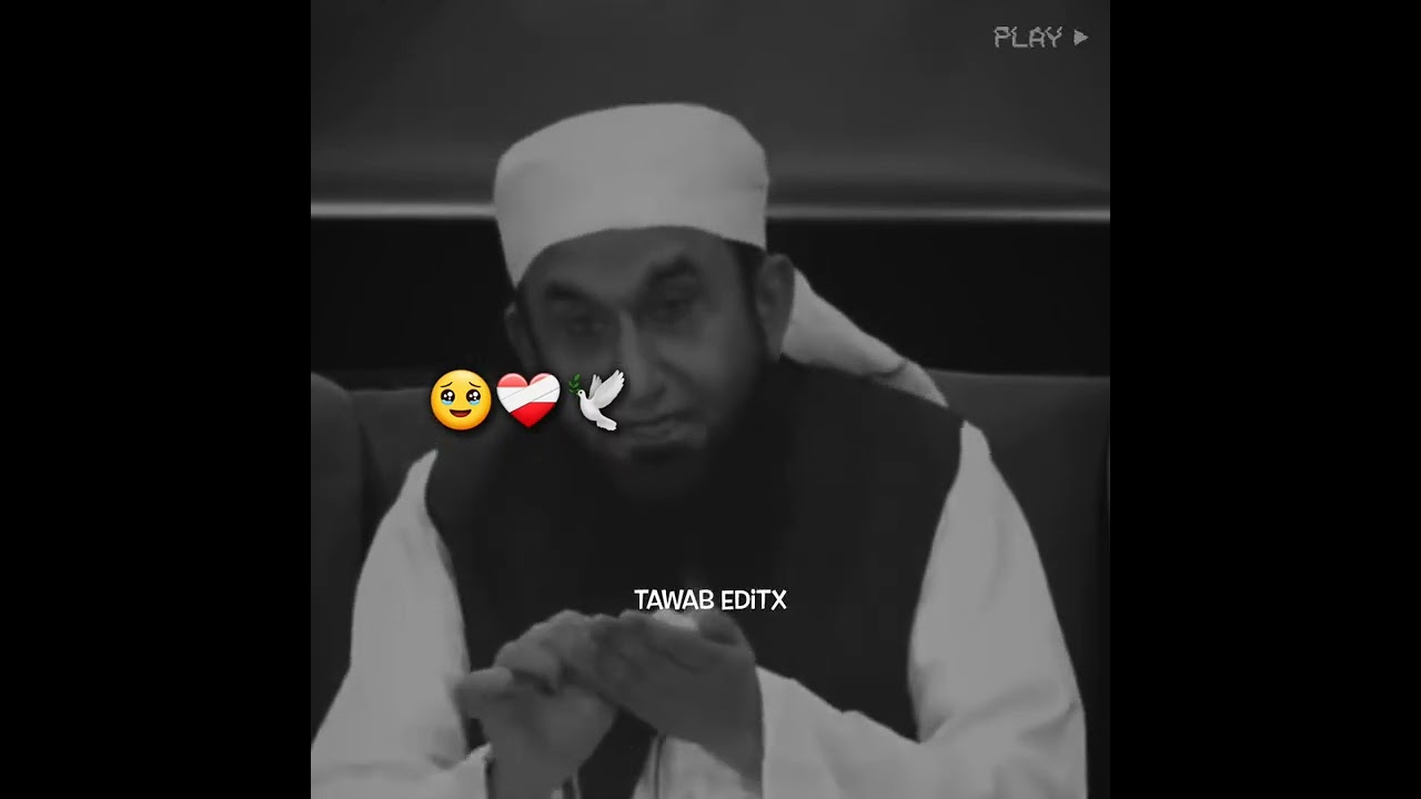 Repost Must Request~🥀🖤#tariqjameel #islamicposts #foryou #fyp #1millionaudition