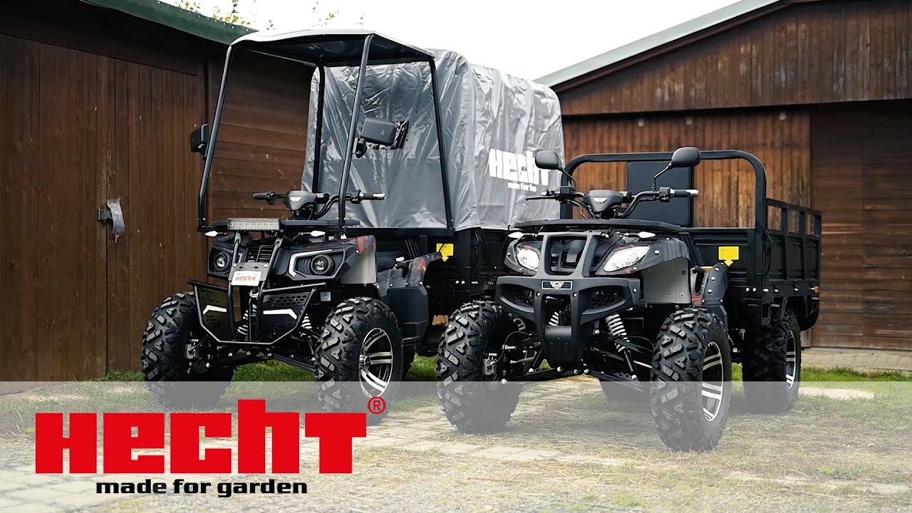 Farmis und Cargo zeigen volle Power auf Hof und Feld | HECHT Elektro-Quads