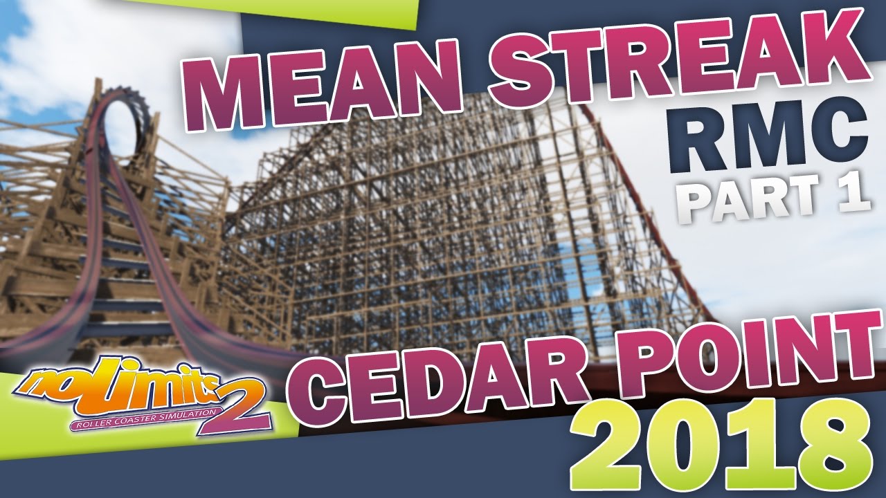 [NL2] Cedar Point - Mean Streak RMC 2018 - first section