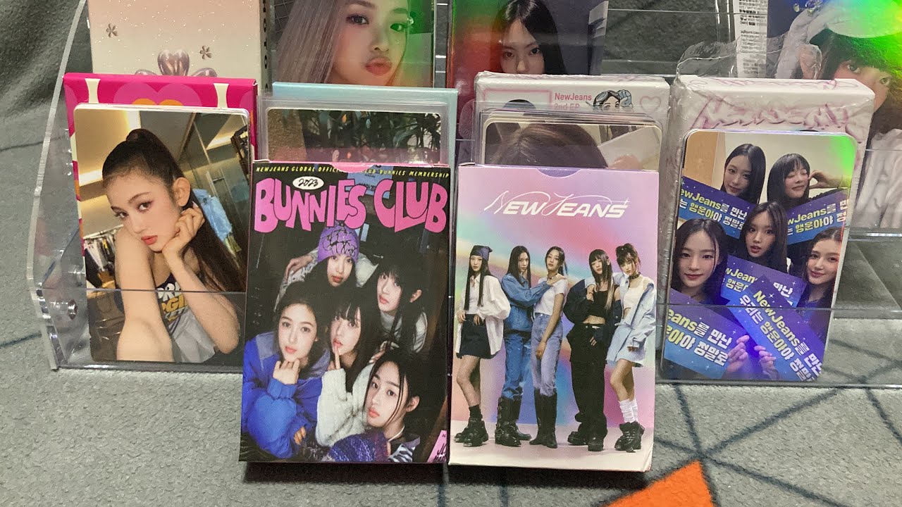 New Jeans Photocards & Lomo Cards Unboxing  ‎ִ ࣪𖤐‧₊˚