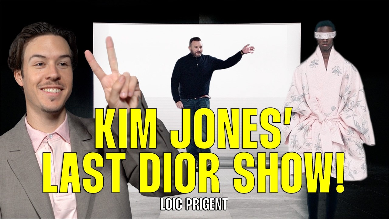 DIOR: SEB FRIT AU DERNIER DEFILE DE KIM JONES! Par Loïc Prigent