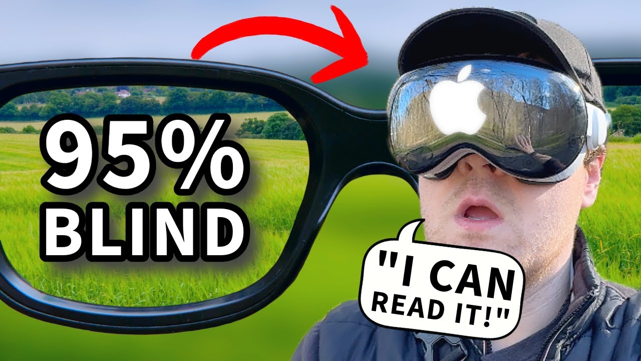 Blind user tries Apple Vision Pro - Game changer? 🤯😎