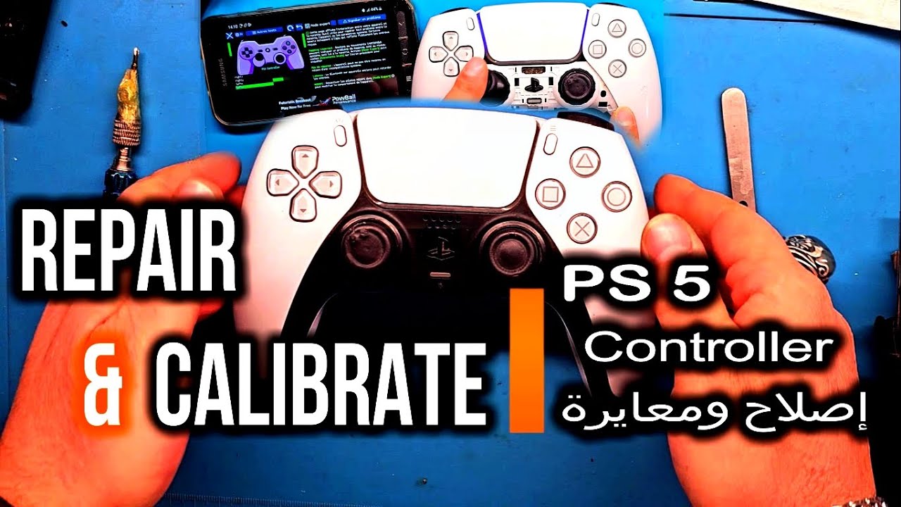 PS5 Controller Disassembly Repair & CALIBRATE !